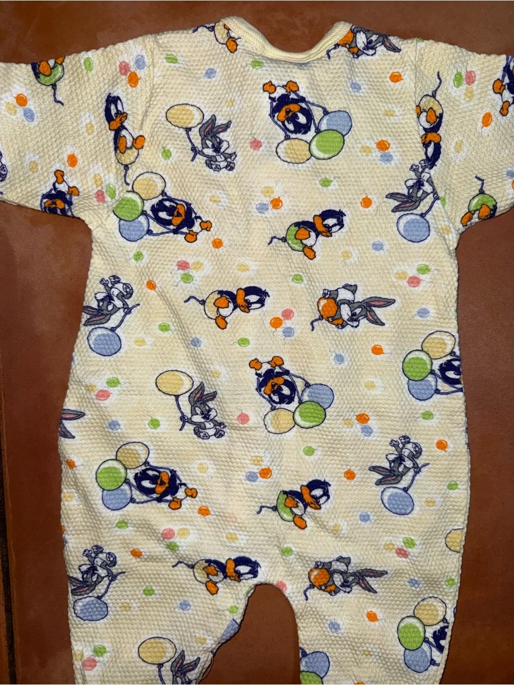 Vintage Baby Looney Tunes Pajamas 1990